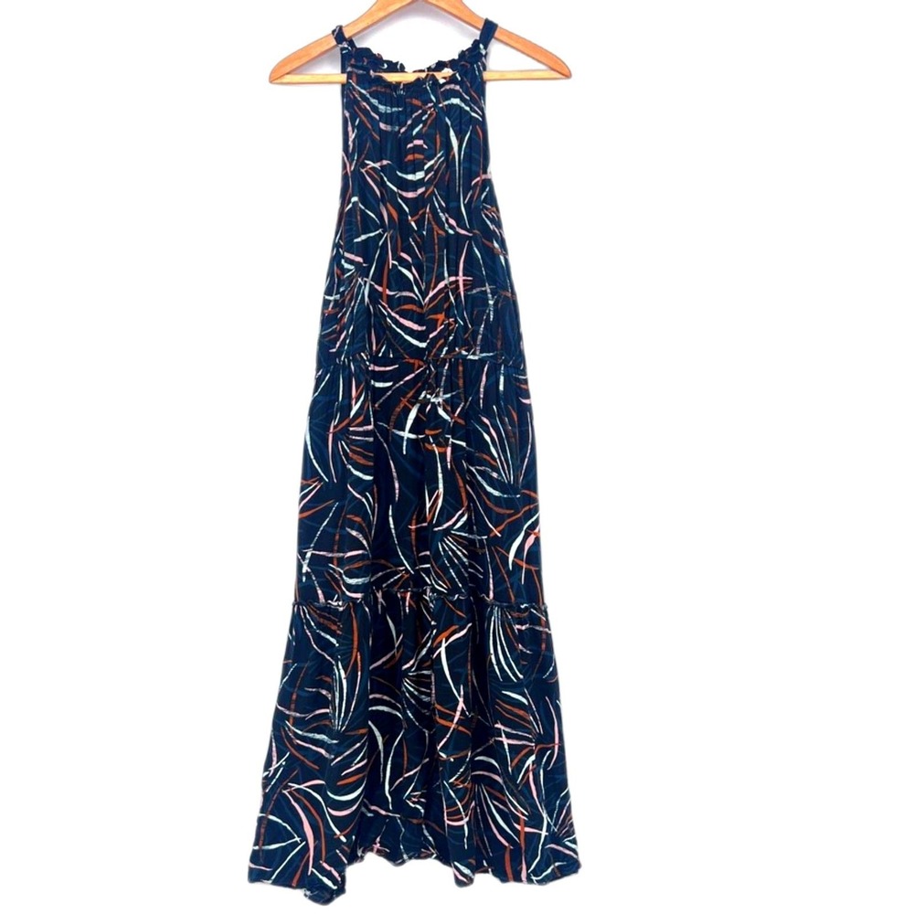Ava & Viv Sleeveless Patterned Abstract Maxi Dress Boho Summer Plus Size 3X